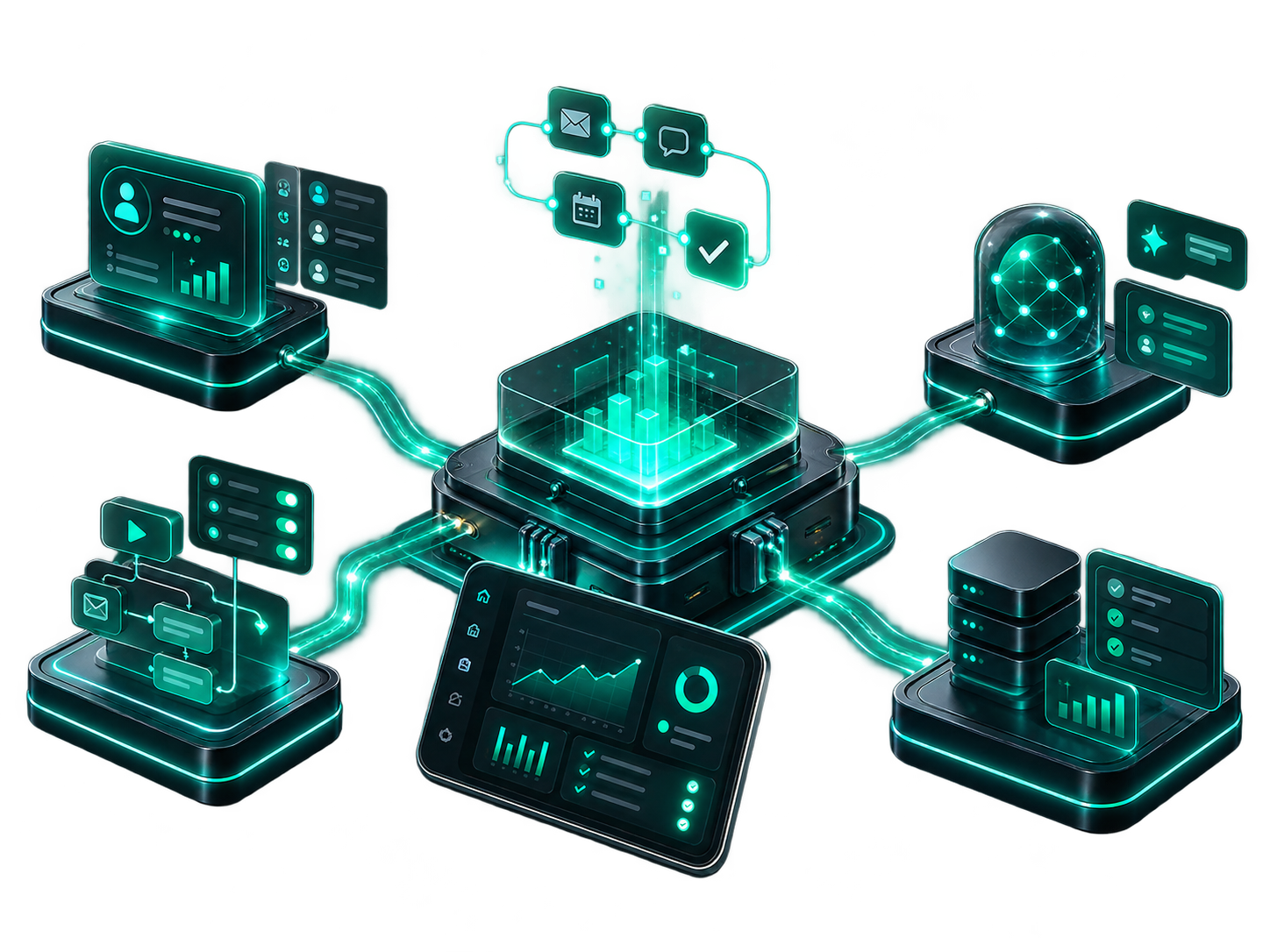 Sistema de automatización y operaciones de 01:11